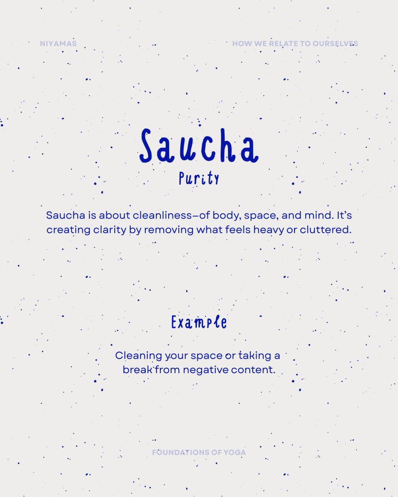 Simple guide to Yamas and Niyamas in yoga philosophy with practical life examples by Kristiana Pinne